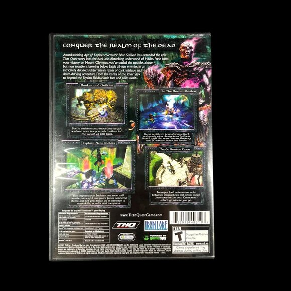 Titan Quest Immortal Throne Epic Pc Game Expansion Rpg Mythology - Picture 2 of 4